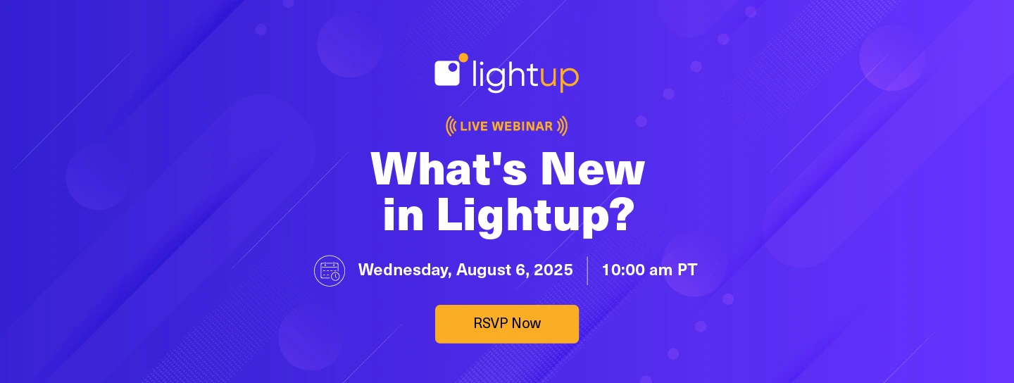Feature Roundup Webinar: What's New in Lightup?